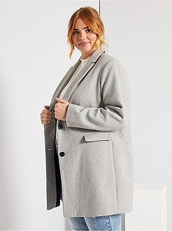 Casaco com efeito de lã - Kiabi