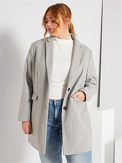 Casaco com efeito de lã - Kiabi