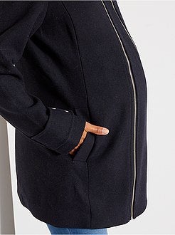 Casaco com efeito de lã de maternidade - Kiabi