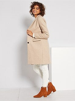 Casaco com efeito de lã - Kiabi