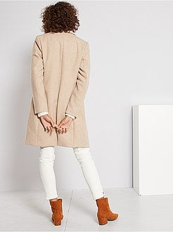 Casaco com efeito de lã - Kiabi