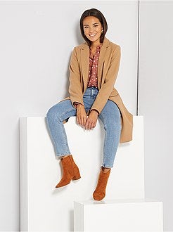 Casaco com efeito de lã - Kiabi