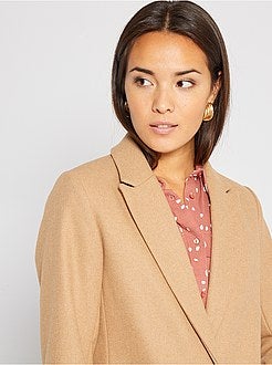 Casaco com efeito de lã - Kiabi