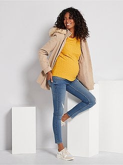 Casaco com efeito de lã pré-mamã - Kiabi