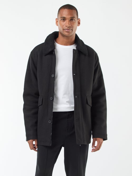 Casaco com efeito de lã - Kiabi