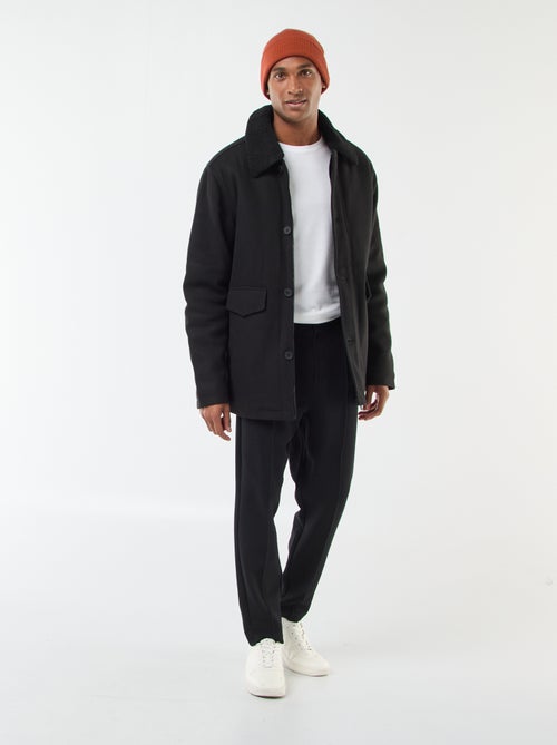 Casaco com efeito de lã - Kiabi