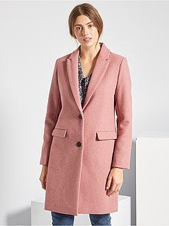 Casaco com efeito de lã - Kiabi