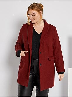 Casaco com efeito de lã - Kiabi