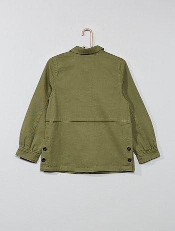 Casaco com emblema 'leopardo' - Kiabi