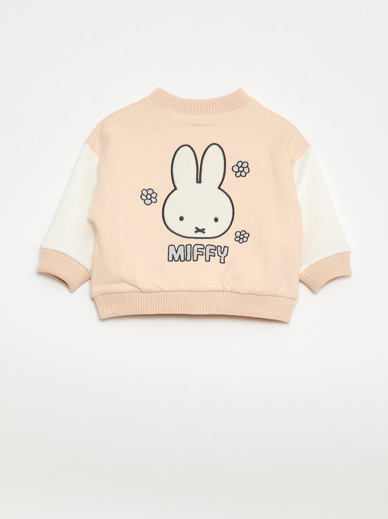 Casaco com estampado 'Miffy' Rosa - Kiabi