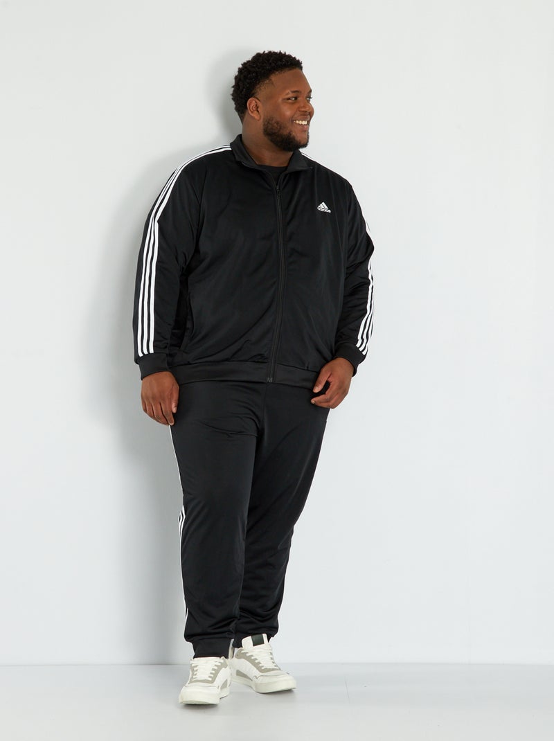 Casaco com fecho 'adidas' PRETO - Kiabi