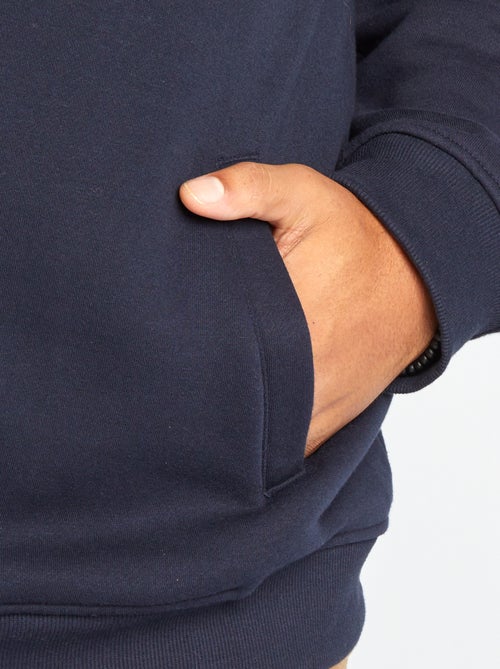 Casaco com fecho em moletão - Kiabi