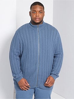 Casaco com fecho torcido - Kiabi