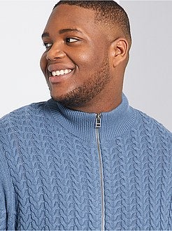 Casaco com fecho torcido - Kiabi