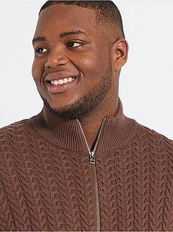 Casaco com fecho torcido - Kiabi