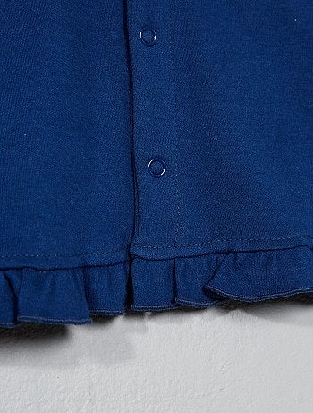 Casaco com folhos - Kiabi