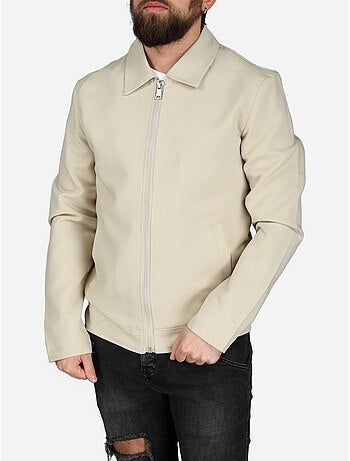 Casaco com gola de camisa - Frilivin