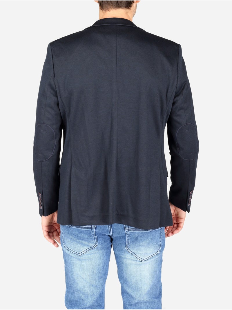 Casaco com lapelas - silverstone Azul escuro - Kiabi