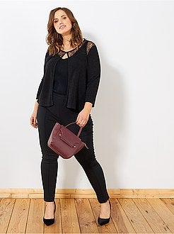 Casaco com renda - Kiabi