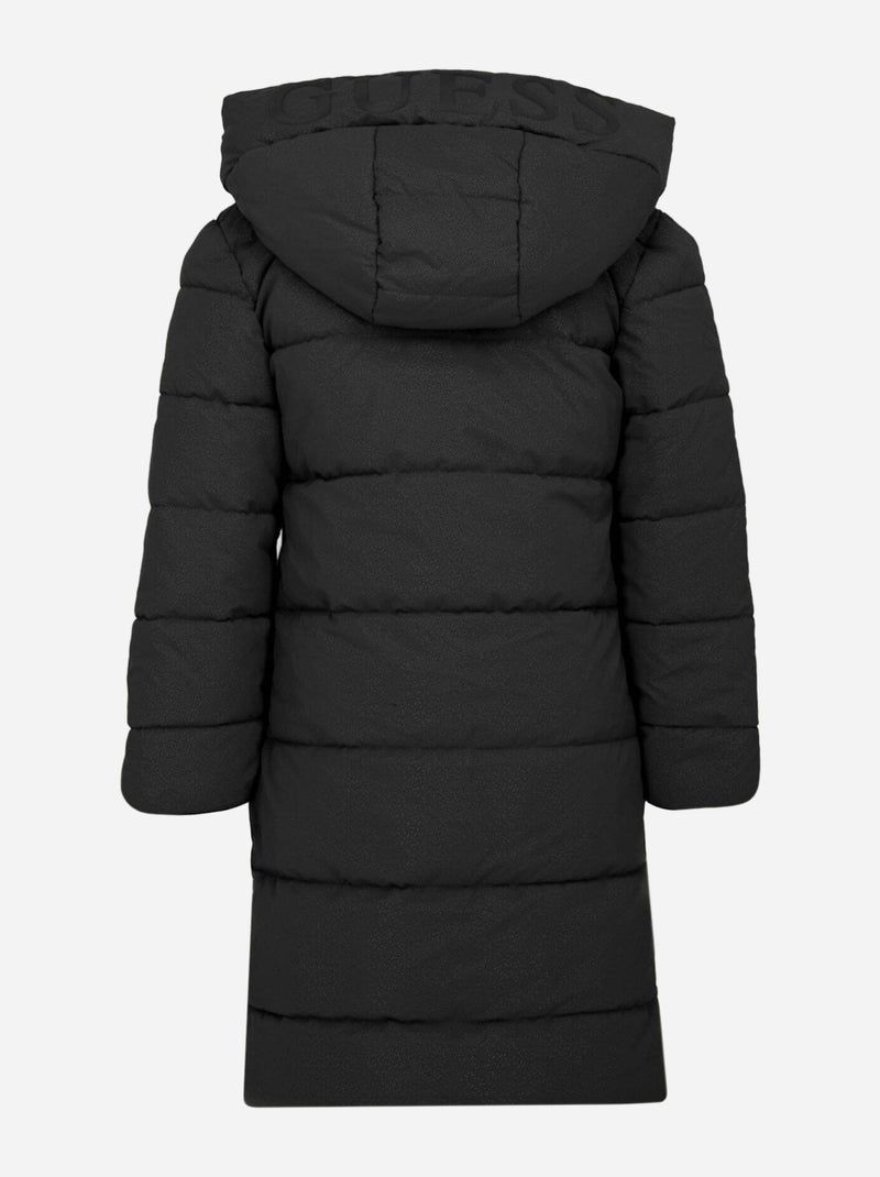 Casaco comprido - guess kids Preto - Kiabi