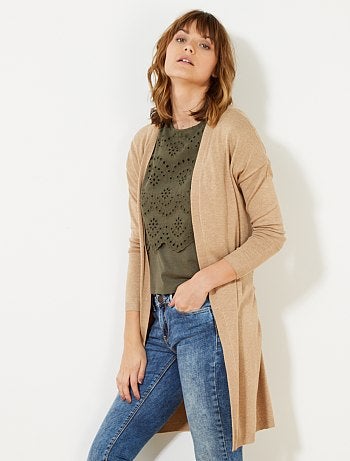 Casaco comprido aberto - Kiabi