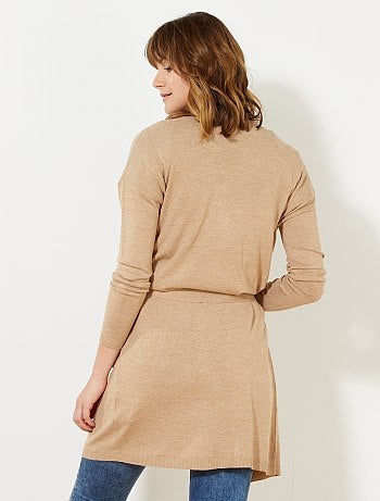 Casaco comprido aberto - Kiabi