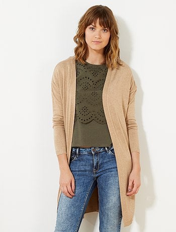 Casaco comprido aberto - Kiabi