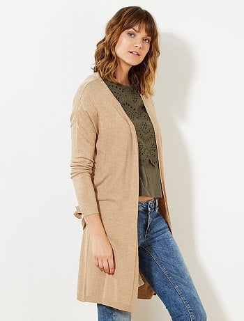 Casaco comprido aberto - Kiabi