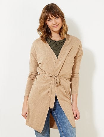 Casaco comprido aberto - Kiabi