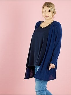 Casaco comprido fuido - Kiabi