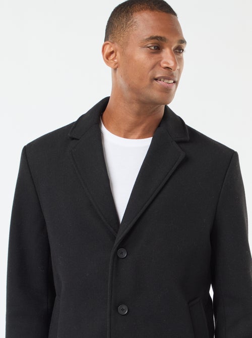 Casaco comprido liso - Kiabi