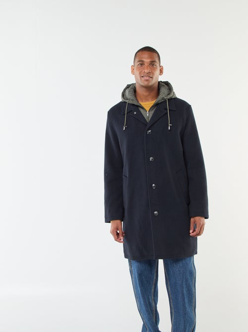 Casaco comprido quente e elegante - Kiabi