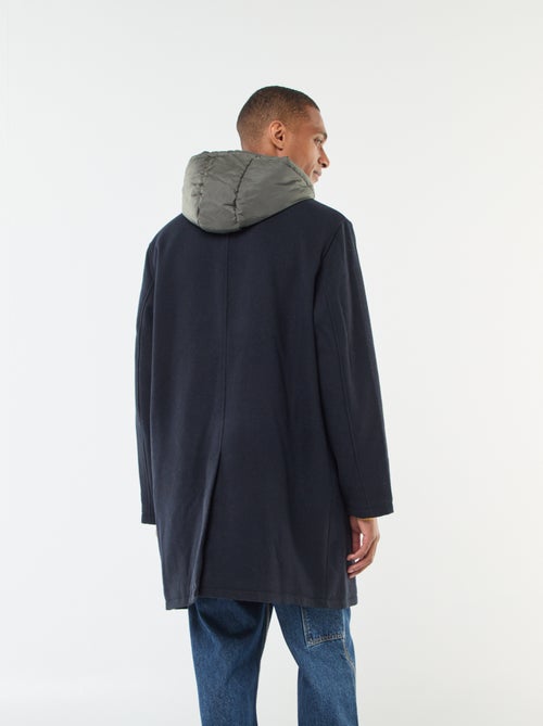 Casaco comprido quente e elegante - Kiabi