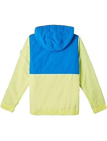 Casaco Corta-Vento O'Neill Outdoor Anorak para Rapaz Azul/Amarelo