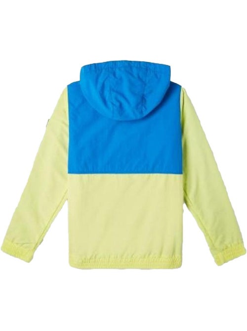 Casaco Corta-Vento O'Neill Outdoor Anorak para Rapaz Azul/Amarelo - Kiabi