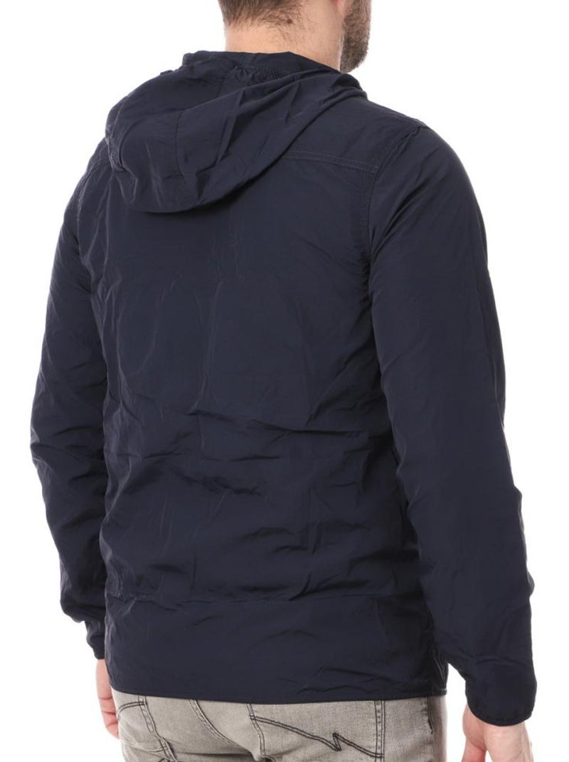 Casaco Corta-Vento Teddy Smith Horten para Homem Azul-marinho - Kiabi