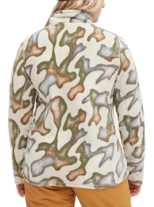 Casaco Creme/Verde O'Neill Clime para Mulher - Kiabi Casaco Creme/Verde O'Neill Clime para Mulher - Kiabi