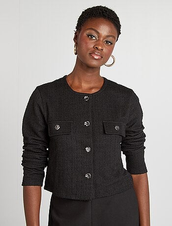 Casaco cropped 'JDY'