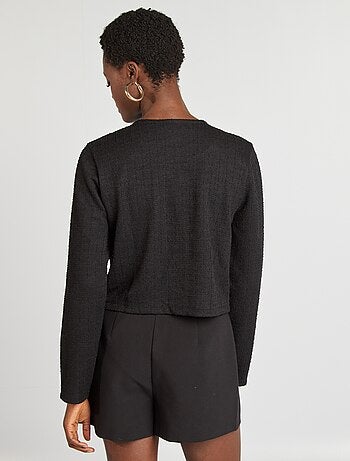 Casaco cropped 'JDY'