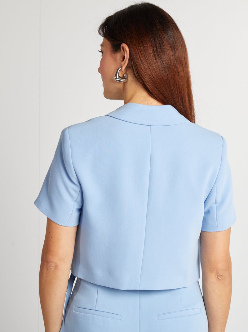 Casaco curto AZUL - Kiabi