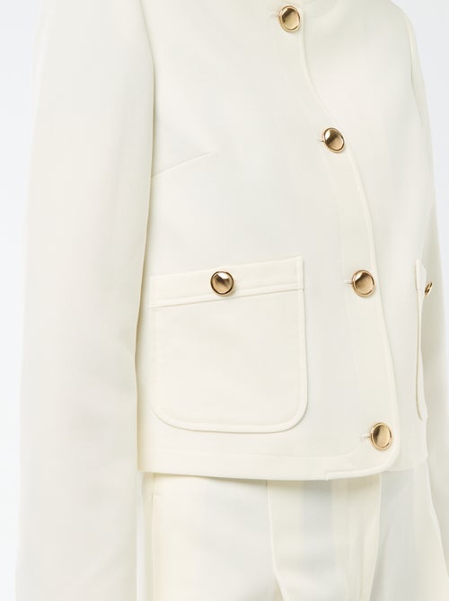 Casaco curto de cerimónia liso - Kiabi