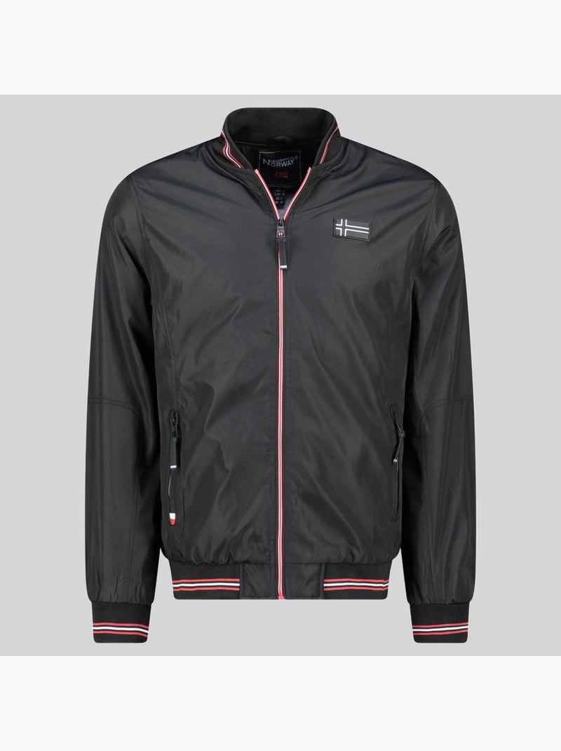 Casaco dalente – geographical norway Preto - Kiabi