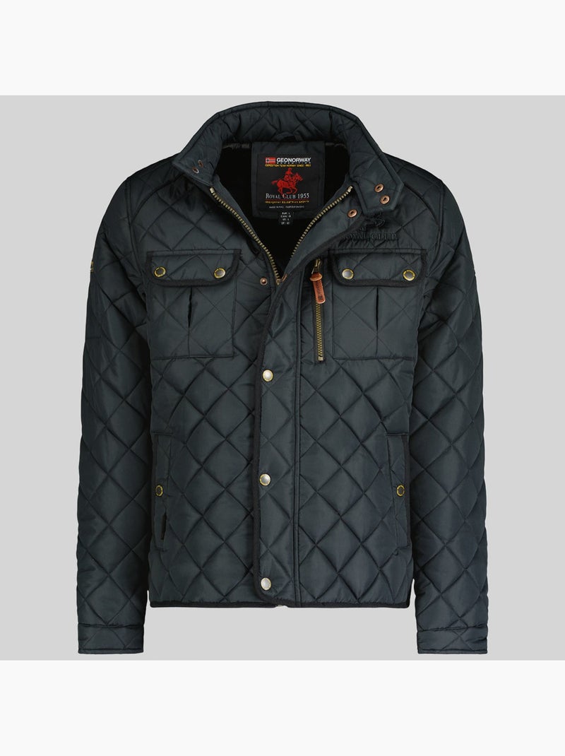 Casaco dathan – geographical norway Preto - Kiabi