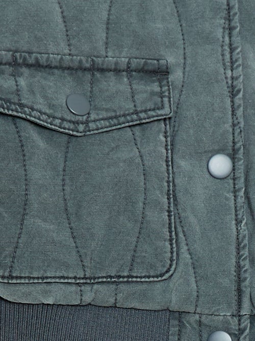 Casaco de algodão acolchoado - Kiabi