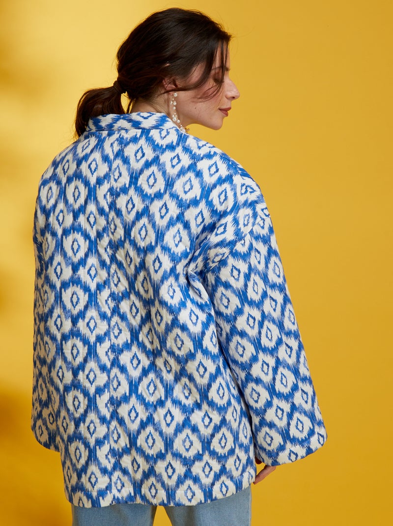 Casaco de algodão AZUL - Kiabi