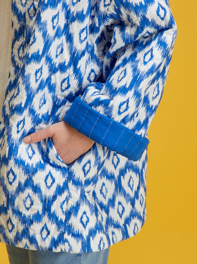 Casaco de algodão AZUL - Kiabi