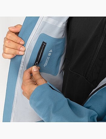 Casaco de caminhada hardshell para homem