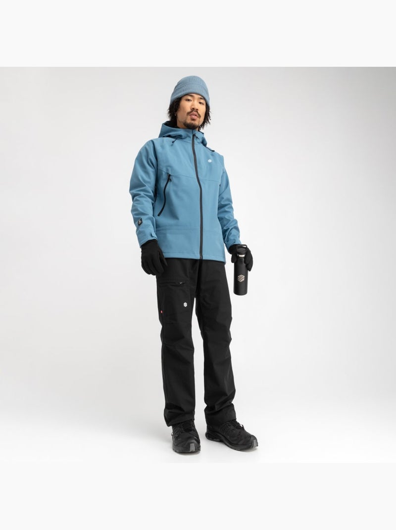 Casaco de caminhada hardshell para homem Azul - Kiabi