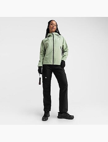 Casaco de caminhada hardshell para mulher