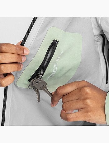 Casaco de caminhada hardshell para mulher